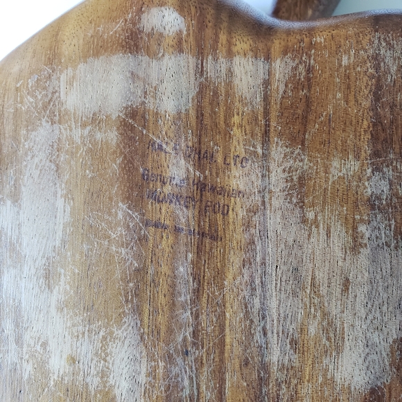 Vintage monkey pod bowl - Picture 4 of 7
